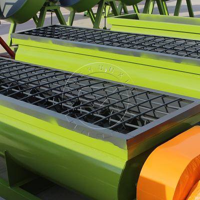 Double-shaft horizontal fertilizer mixer for sale