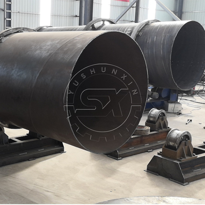 Special high-efficiency rotary drum cooler for chicken manure fertilizer processing line