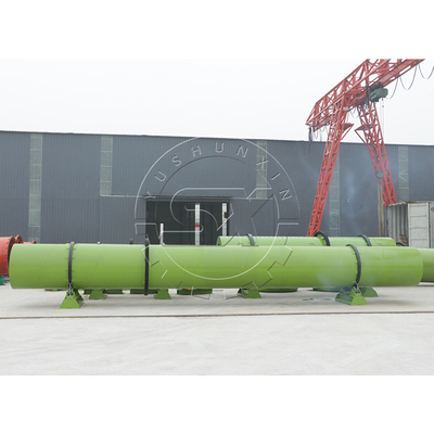Special high-efficiency rotary drum cooler for chicken manure fertilizer processing line