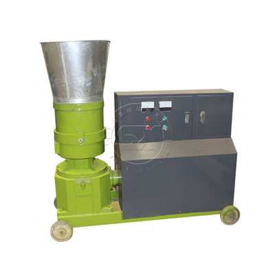 Animal feed flat die pellet machinery fertilizer pelletizer machine for sale