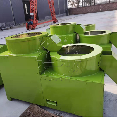 Professional ammonium sulphate fertilizer granules polish rounding machine for sale