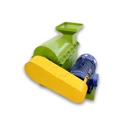 Agricultural waste crusher machine for organic fertilizer processing
