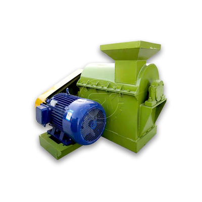 Agricultural waste crusher machine for organic fertilizer processing