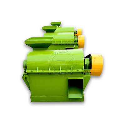 Cow dung dry and wet grinder powder organic fertilizer production equipment