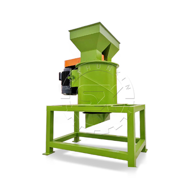 3-5 Ton Per Hour Organic fertilizer powder production line with half wet material crusher
