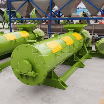 Soybean meal granular fertilizer making machine organic fertilizer mixing pelletizer for sale
