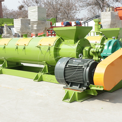 1-2t/h new type rape cake organic fertilizer mixing pelletizer