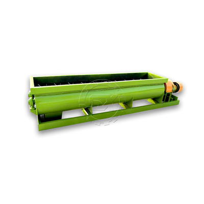 Double-shaft horizontal fertilizer mixer for sale