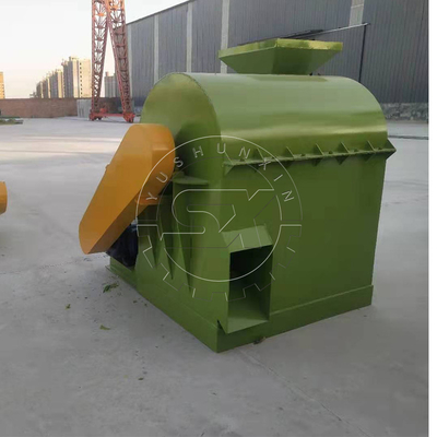 Agricultural waste crusher machine for organic fertilizer processing