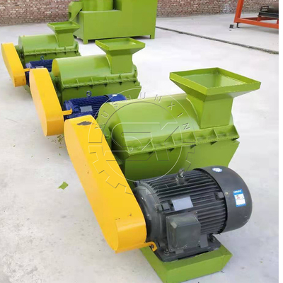 Agricultural waste crusher machine for organic fertilizer processing