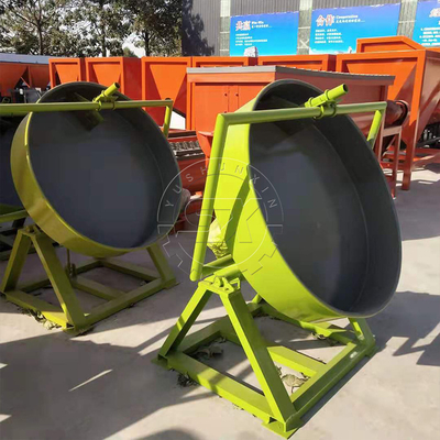 Calcium ammonium nitrate fertilizer pan granulator MAP fertilizer disc granulate making machine