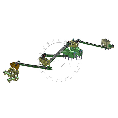 Shunxin ammonium sulphate and mono ammonium phosphate chemical fertilizer granulating production line machinery
