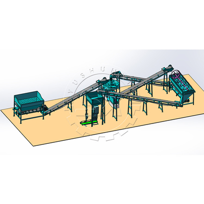 Fertilizer equipment ammonium sulphate granular production line for sale
