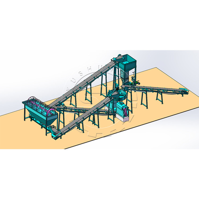 2022 New Type Dry Way Double Roller Press Granulator for NPK Fertilizer Production Line for Hot Sale