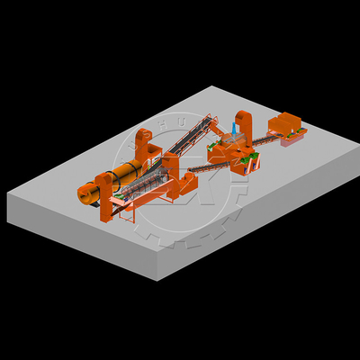 DAP/MAP/ CAN/SSP Compound Fertilizer granule making production line for sale
