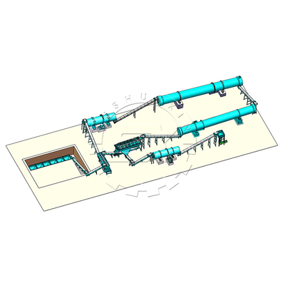 20000 ton per year NPK compound fertilizer phosphate fertilizer production line with factory price