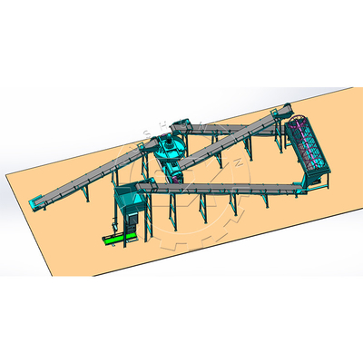 High Capacity Organic and Compound Fertilizer Granulator Machine/ NPK fertilizer granulating machine