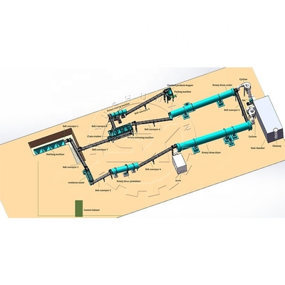 Machinery for Granulating Production Line of Chicken Manure Organic Fertilizer