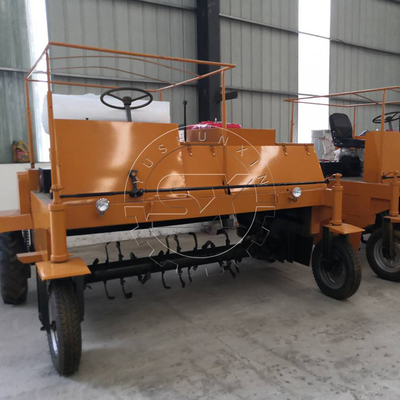 automatic chicken manure new moving type compost manure making machine equipment for sale