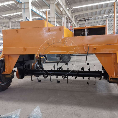 automatic chicken manure new moving type compost manure making machine equipment for sale