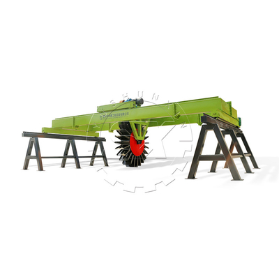 Easy-to-operate small cow dung manure compost machine/ fertilizer compost turner