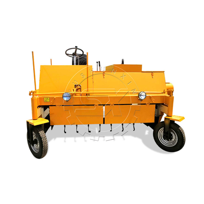 2000 type self-propelled organic fertilizer compost turner/moving type compost turner